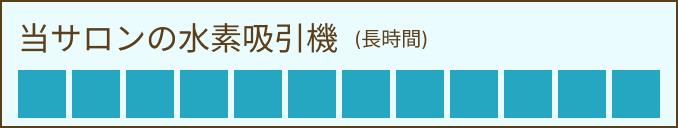 当サロンの水素吸引機の画像